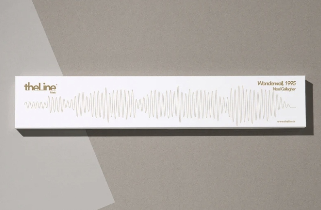 THE LINE - Music WONDERWALL Noir 50cm