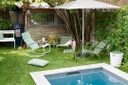 FERMOB - Petite table basse/repose pieds