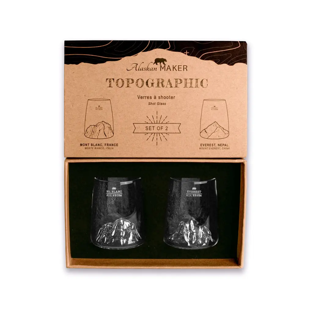 ALASKAN MAKER Verre SHOOTERS 2 Packaging reel.webp