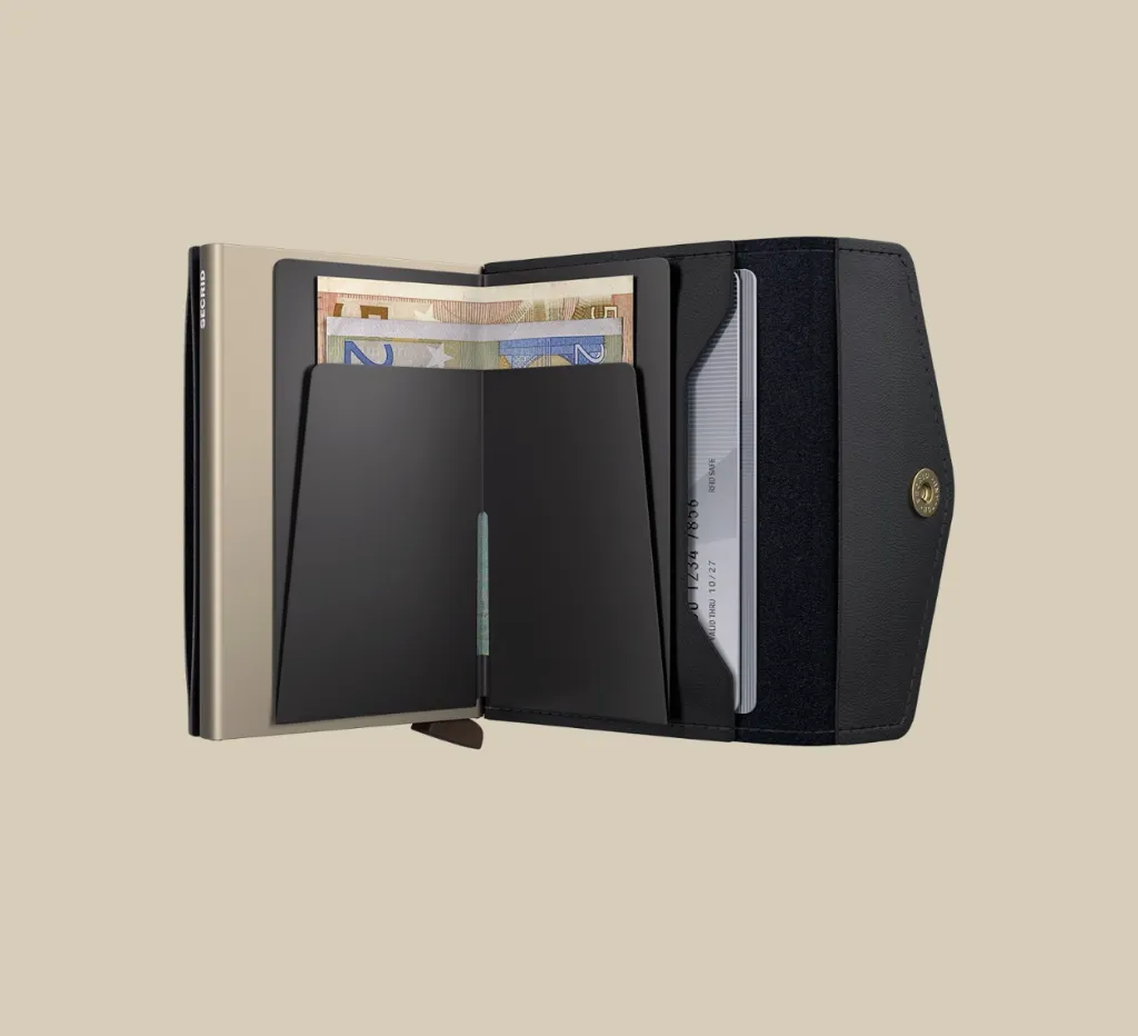 SECRID Enveloppe Wallet Original Black Interieur.webp