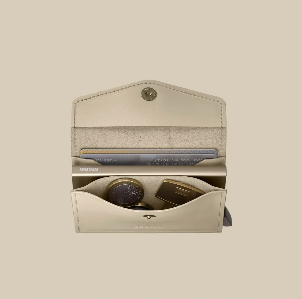 SECRID Enveloppe Wallet Original Sand Monnaie.webp