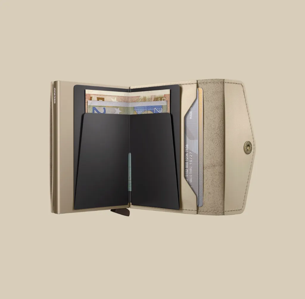 SECRID Enveloppe Wallet Original Sand Interieur.webp