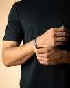 GEMINI bracelet STELLA Black Silver Lifestyle.webp