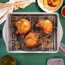 COOKUT Jeu de GRILLES pour plat a four LIFESTYLE Viande.webp