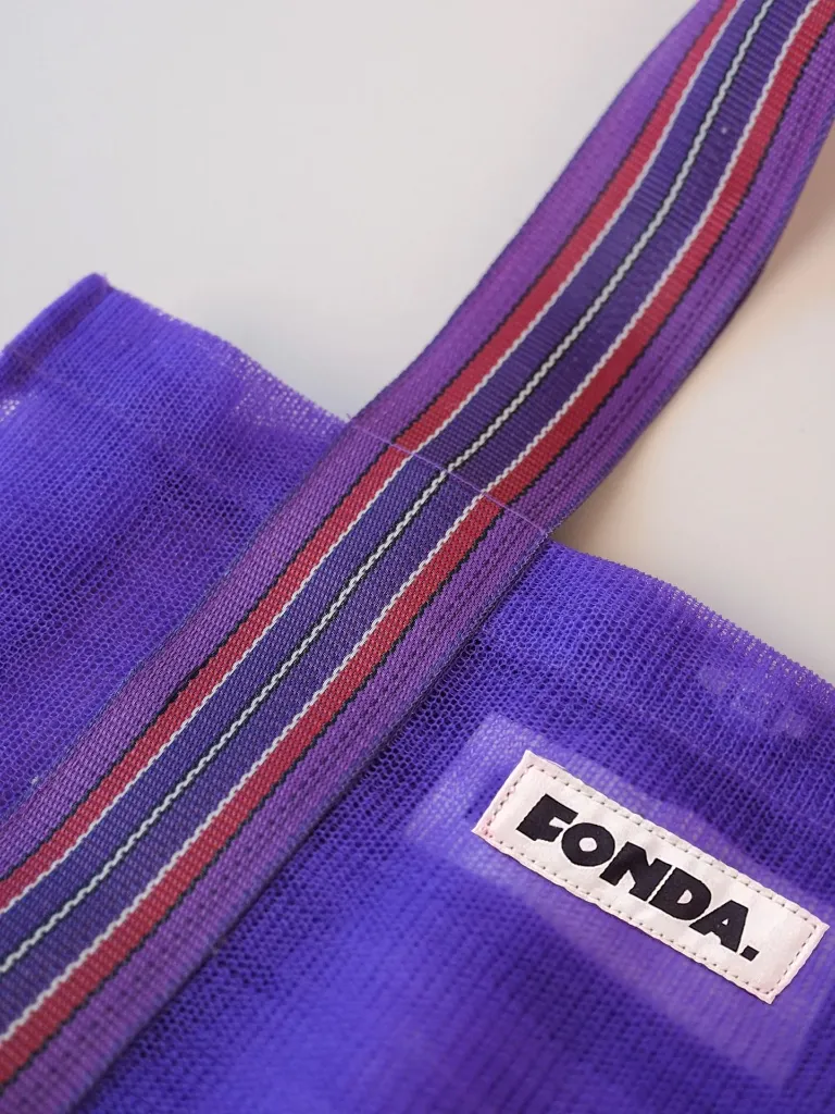 FONDA Shopper Solid MAUVE Details.webp