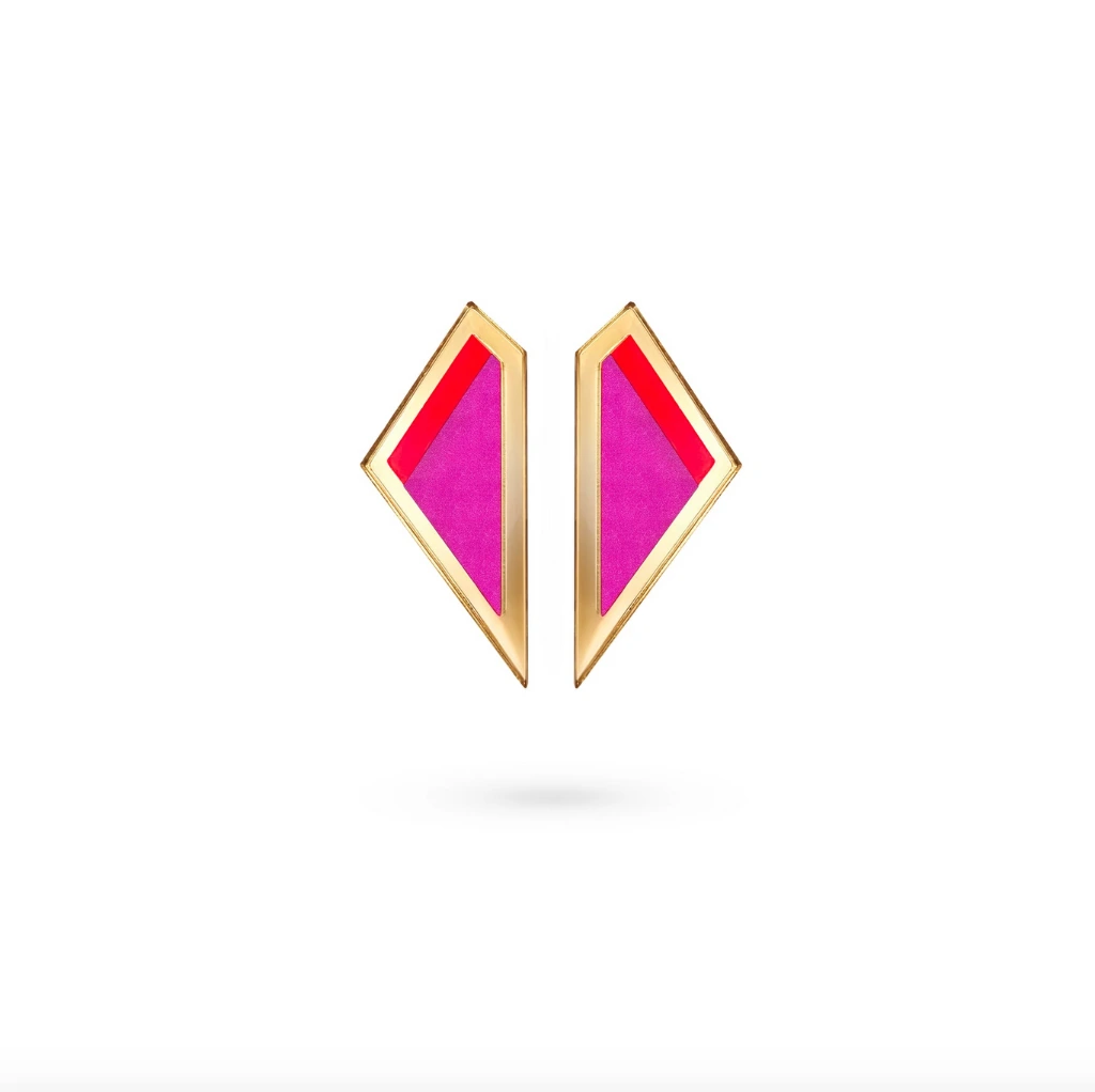 Tellmee - Boucle d'Oreille LOVE COLOR S Or.webp