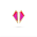 Tellmee - Boucle d'Oreille LOVE COLOR S Or.webp