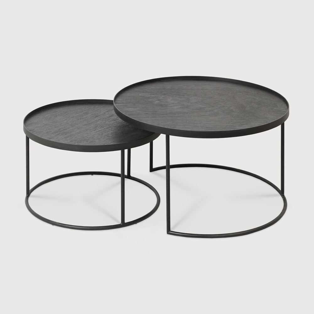 ETHNICRAFT - Structure de Tables Basses à Plateaux S-L