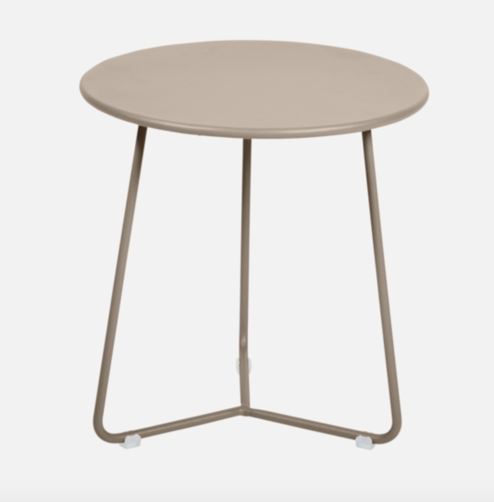 FERMOB - Table d'appoint/Tabouret Ø34cm COCOTTE (Muscade)