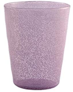 MEMENTO - Verre soufflé LINEA BALY Mauve