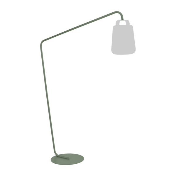 FERMOB - Grand Pied Déporté BALAD (Lampe non-incluse) (Ocre rouge)
