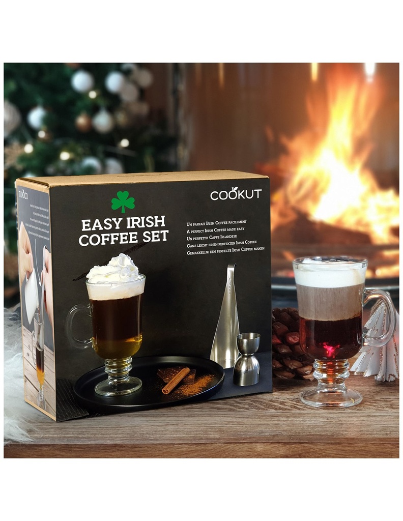 [ICO-0424] COOKUT - Coffret Irish coffee (2 pièces)