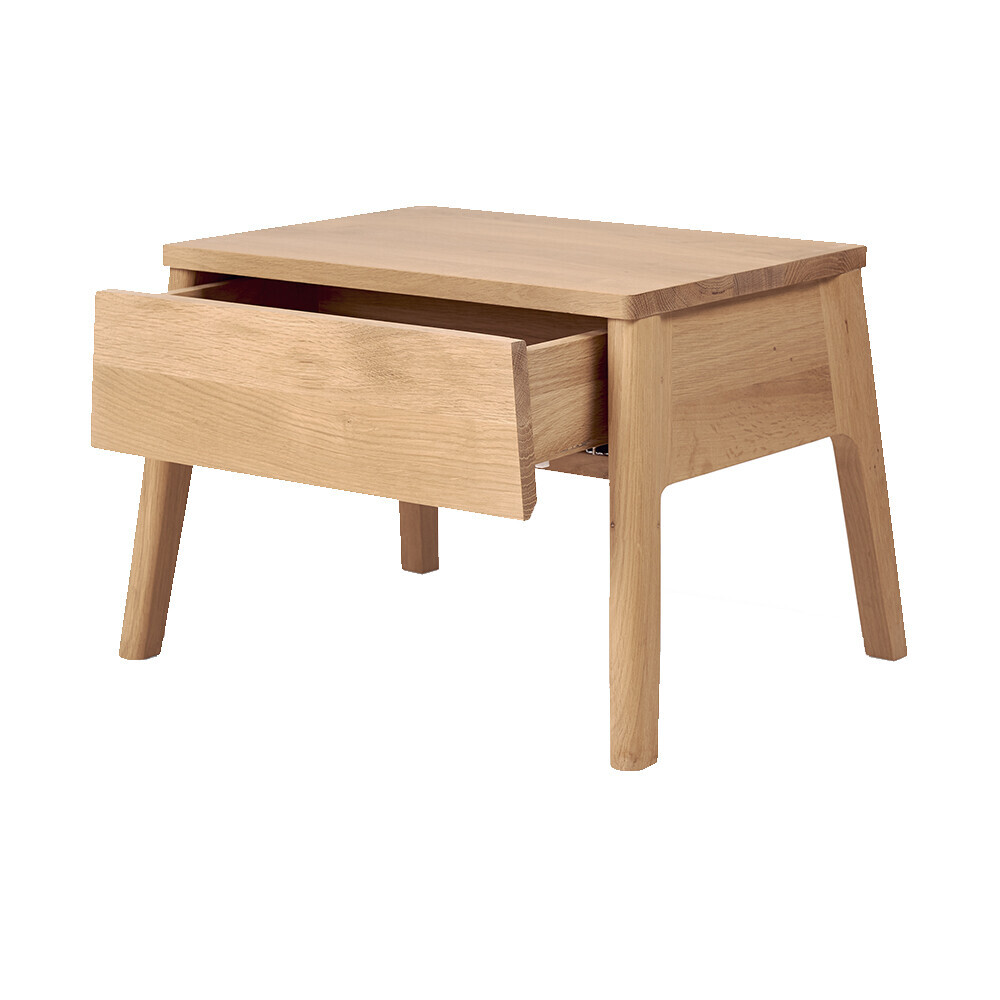 ETHNICRAFT - AIR Table de chevet 56 x 44 x H 37cm CHÊNE