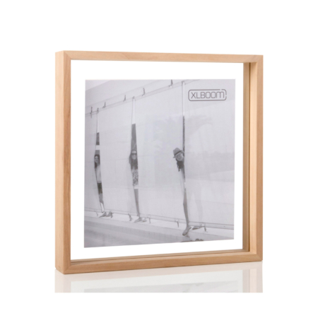 XL BOOM - Cadre SQUARE FLOATING BOX 32x32cm Timber