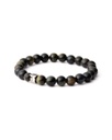 Gemini - Bracelet avec pierre verte 8mm (gem evergreen)