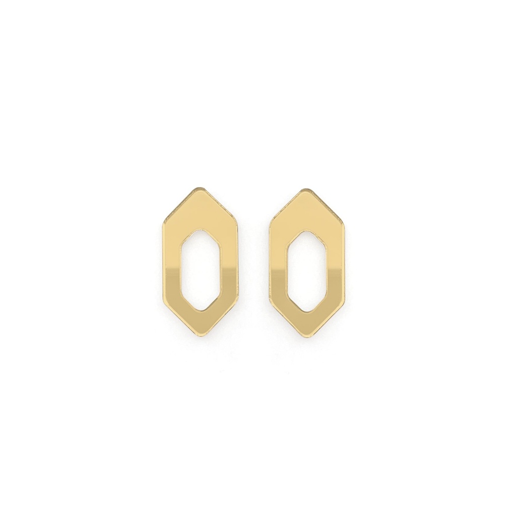 TELLMEE - Boucle d'Oreille No-Way (copie) (Doré)