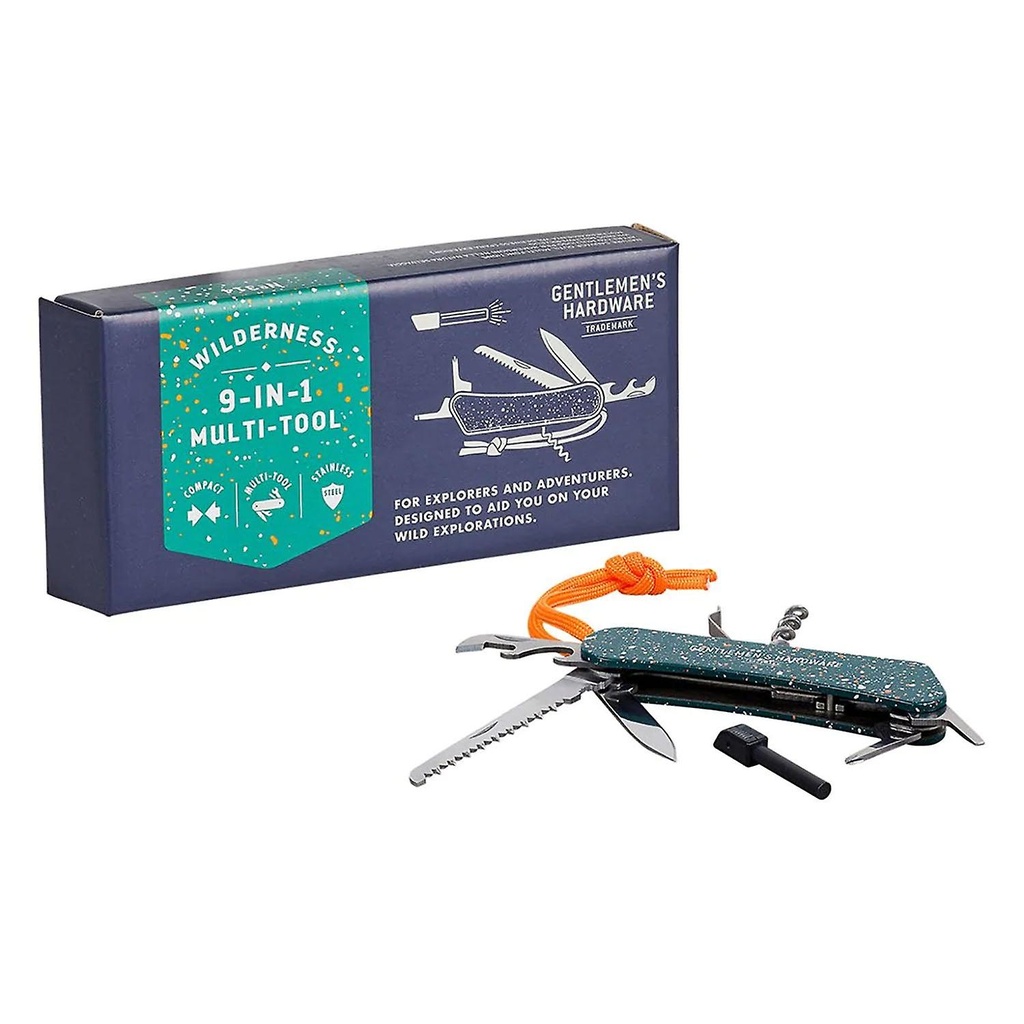 Gentlemen’s Hardware - 9-in-1 multi-tool WILDERNESS
