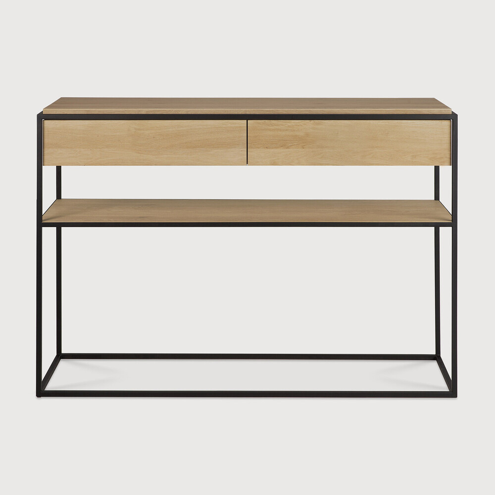 ETHNICRAFT - MONOLIT Console (Chêne naturel)