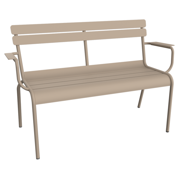 FERMOB - Banc de jardin 2 places LUXEMBOURG (Muscade)