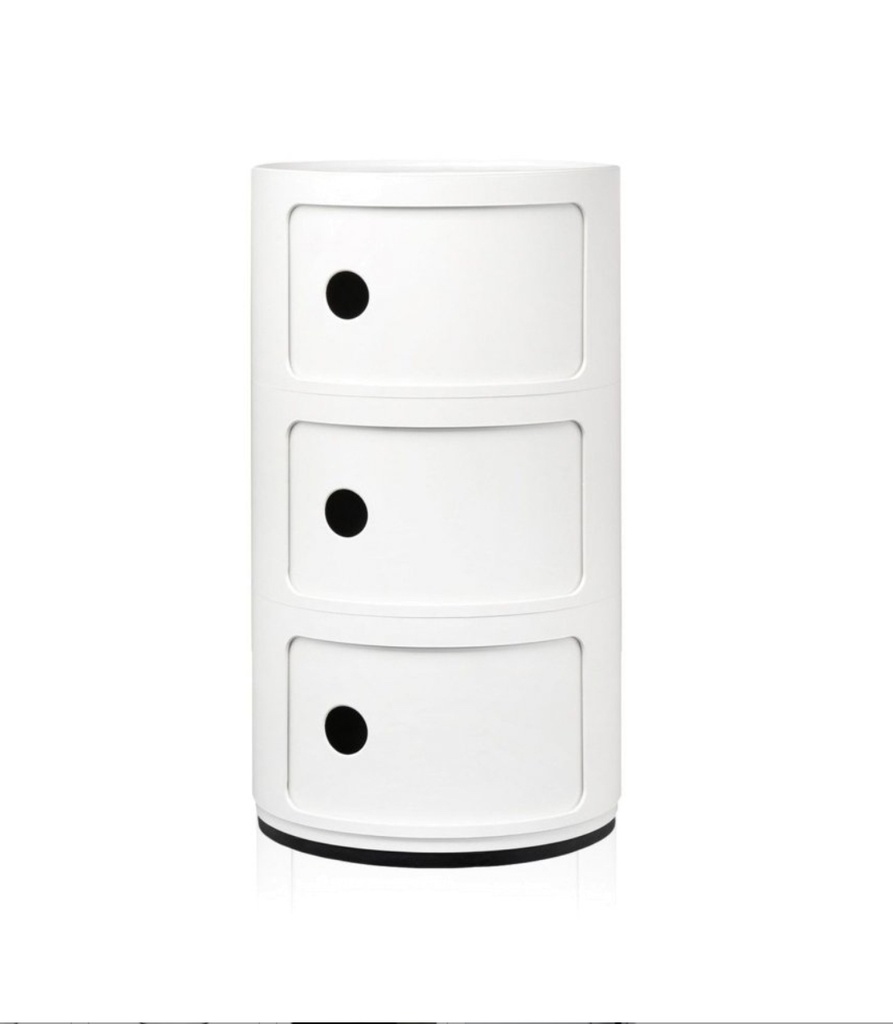 KARTELL - Meuble COMPONIBILI Classic 3-ETAGES (Blanc)