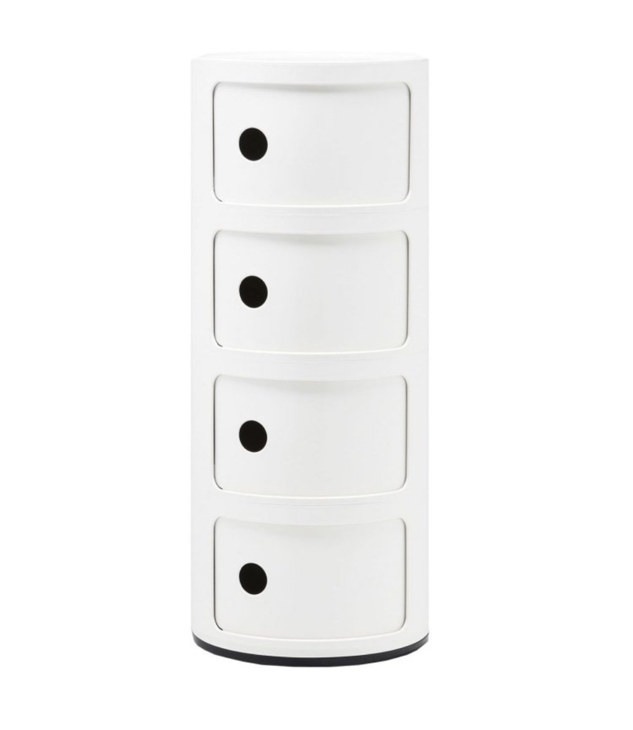 KARTELL - Meuble COMPONIBILI Classic 4-ETAGES (Blanc)