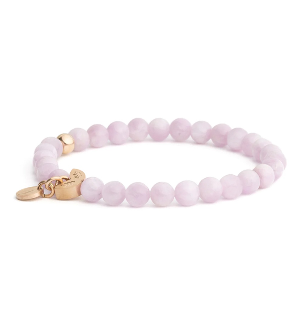 DIDYMA - Bracelet NEA Mauve (KUNZITE) (XS)