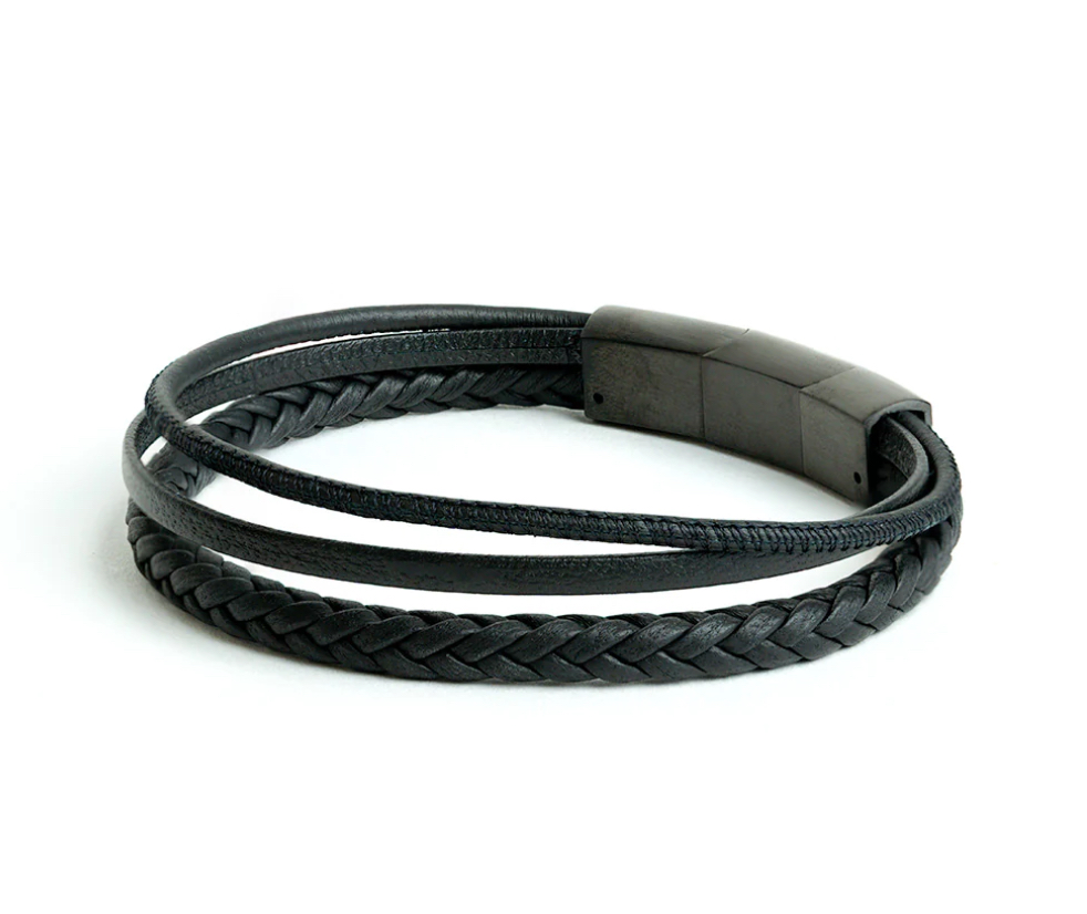 GEMINI - Bracelet ARTE black (M-L)