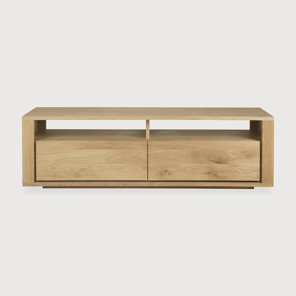 ETHNICRAFT - SHADOW Meuble tv Chêne Naturel (140cm)