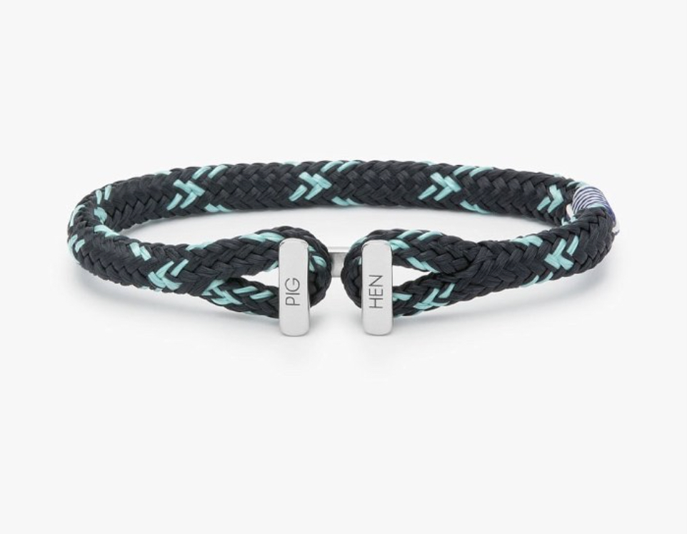PIG & HEN - ICY IKE NAVY TURQUOISE | SILVER (XS)