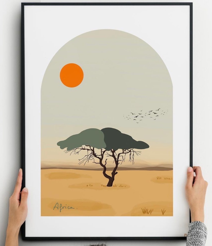 Caraboutcha - Poster AFRICA 50x70cm