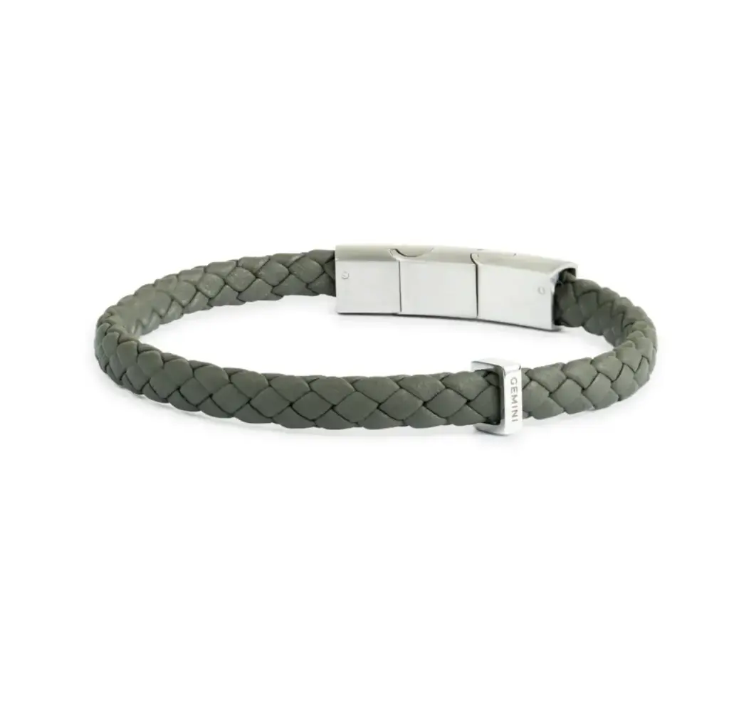 GEMINI - Bracelet UNA green (M-L)