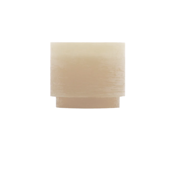 [11002(52)] STAN EDITIONS - Bougie MODULES 3 empilable (Beige)