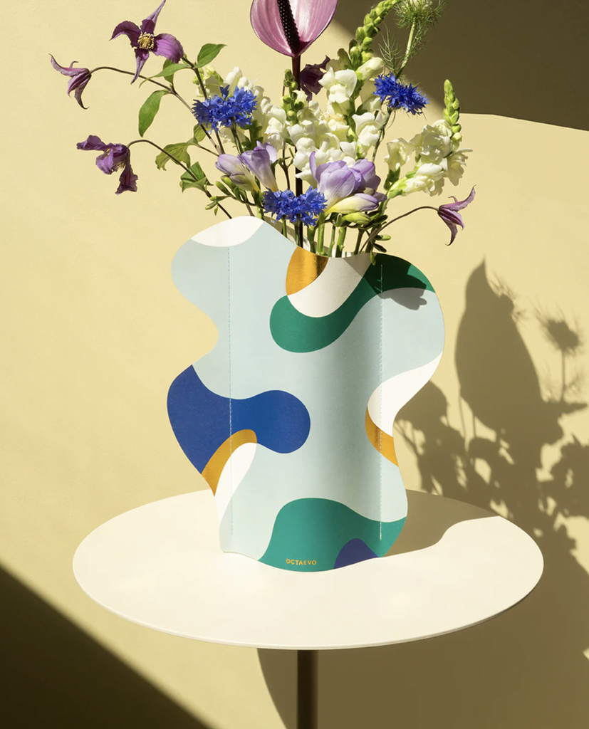 OCTAEVO - Vase en papier GAIA Paper vase