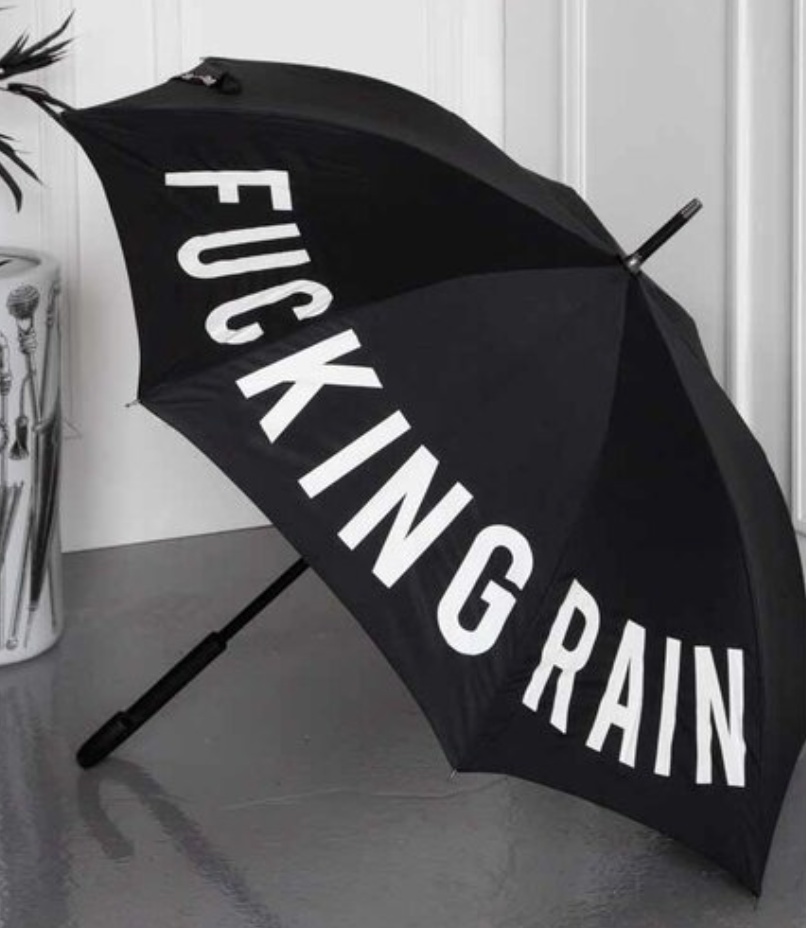 Fisura - Parapluie Fucking Rain Noir