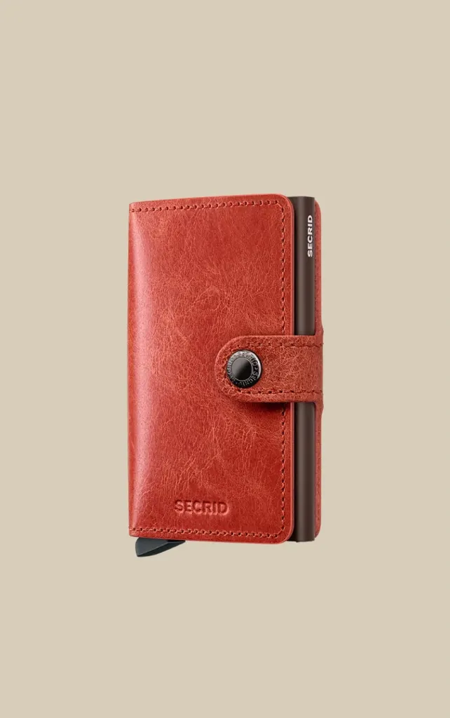 SECRID - MiniWallet VINTAGE (plusieurs coloris) (Orange)