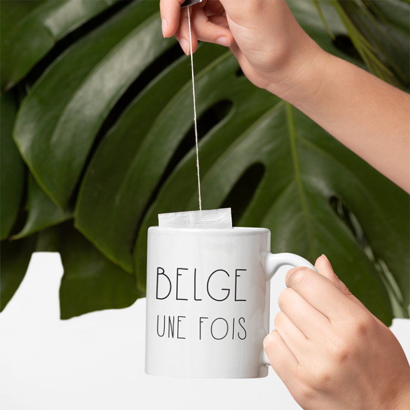 BELGE UNE FOIS - Mug BELGE UNE FOIS arc-en-ciel