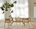 ETHNICRAFT - X Table CHÊNE naturel