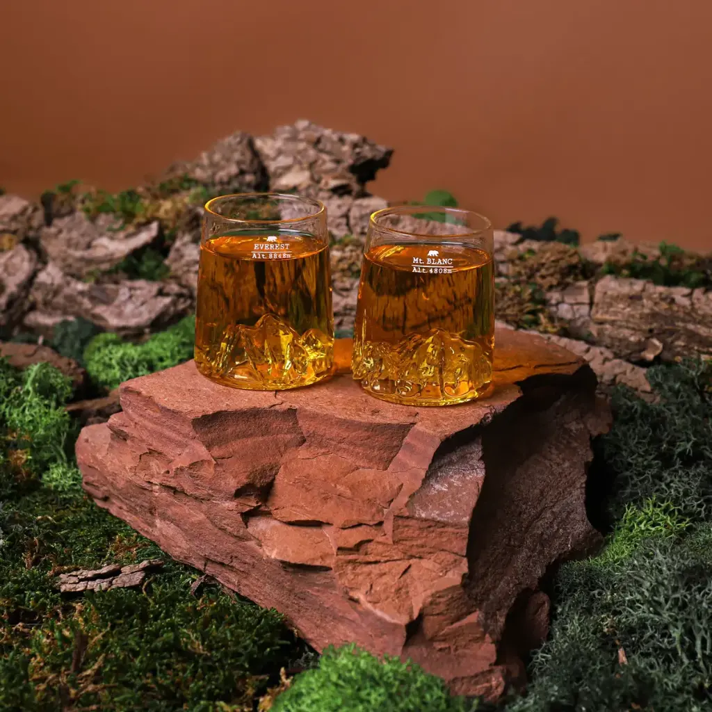 [TOPO-S-BE] ALASKAN MAKER - Set de 2 Shooters TOPOGRAPHIC : Mont blanc et Mont Everest