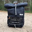 ALASKAN MAKER - Sac à dos Roll-top ecoresponsable KENAÏ Bleu marine