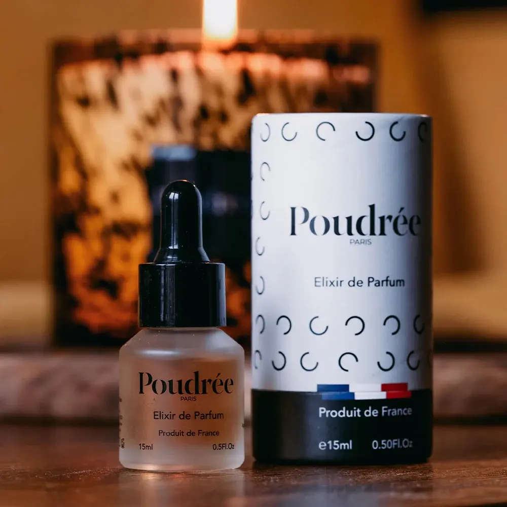 POUDREE PARIS - Elixir de parfum pour Recharge de Bougie UNE NUIT à PARIS 