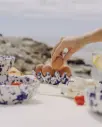 ALFAR TIERRA COCIDA - Porte-œufs en céramique pour 6 œufs / PERSIA
