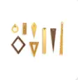 TELLMEE - PACK Accessoire de Boucle d'Oreille TIKA Espresso Martini