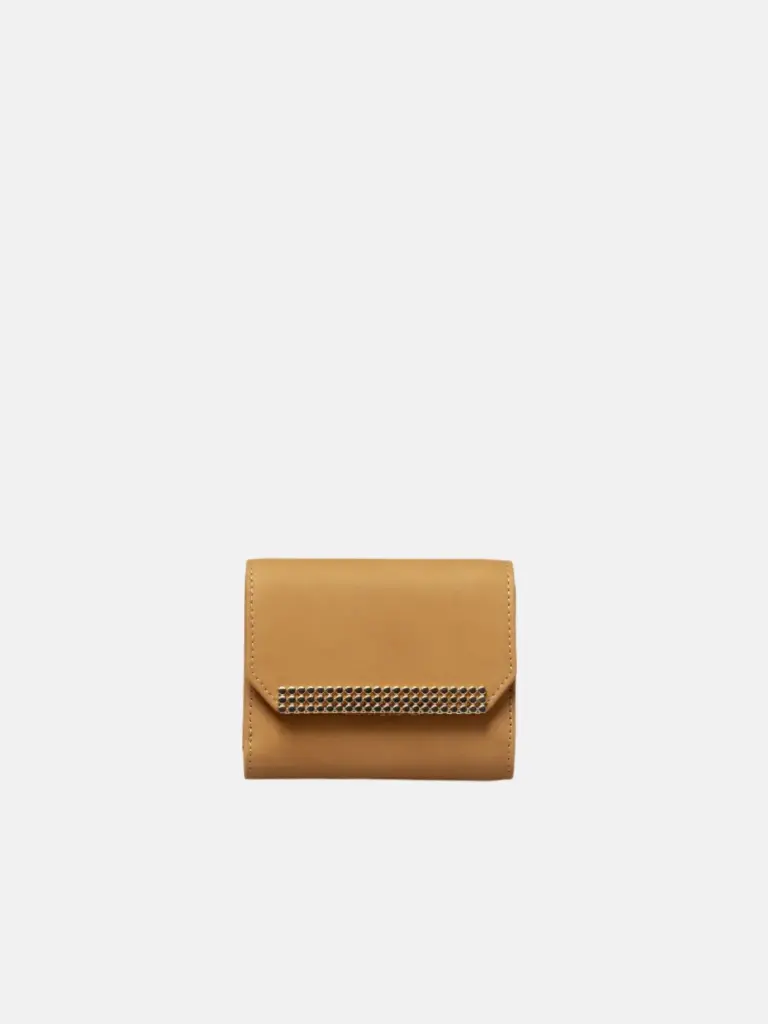 [CG2E04CL003] CLIO GOLDBRENNER - Porte-feuilles EMMA CLASSIC (Camel)