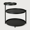 ETHNICRAFT - Structure de Tables d'appoint TRAY SWIVEL (3 étages)