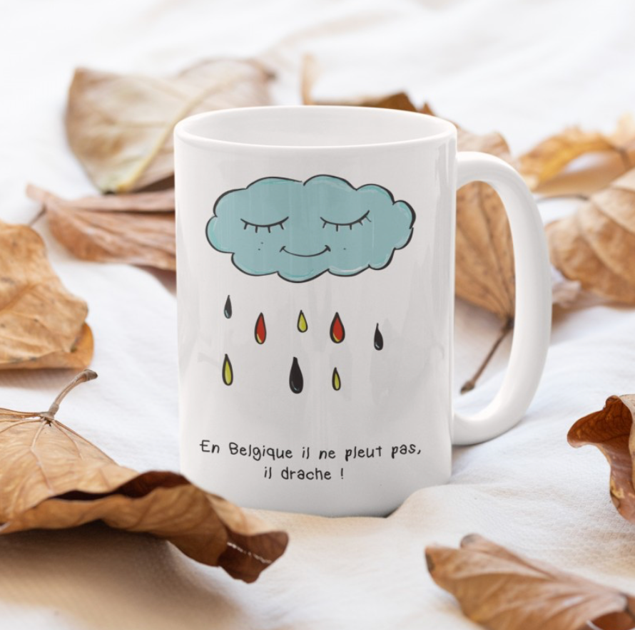 BELGE UNE FOIS - Mug "drache"