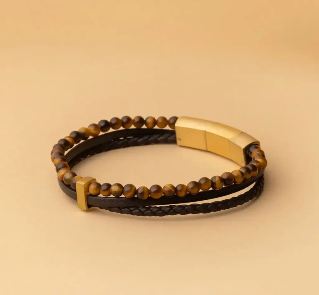 GEMINI - Bracelet TERRA brown (M-L)