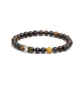 Gemini - Bracelet avec pierre 6mm Oeil de tigre Bleu (gem  3 coleurs) 