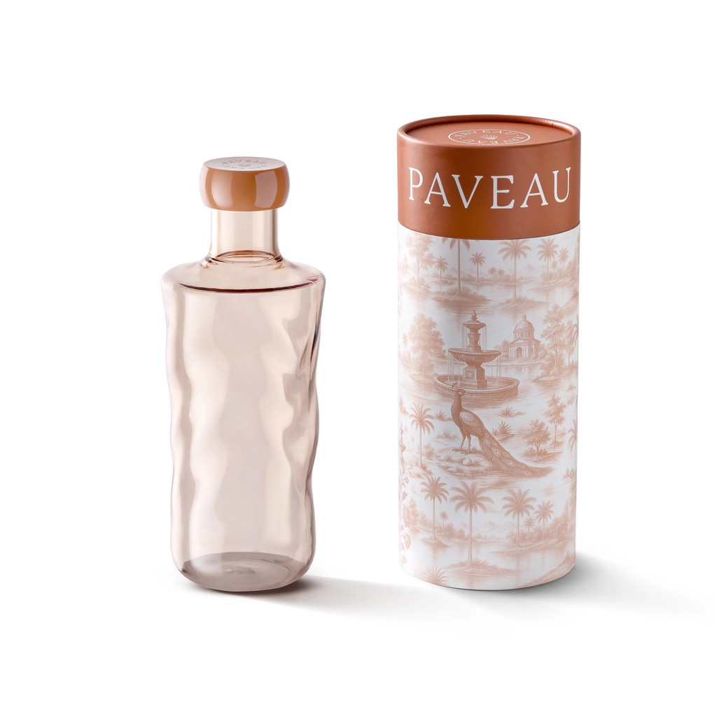 [30004] PAVEAU - Carafe SWIRL Glow Bottle 0.75L (Terracotta)