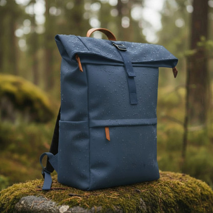 [S-SIT-BM] ALASKAN MAKER - Sac à dos Roll-top PU SITKA Bleu marine