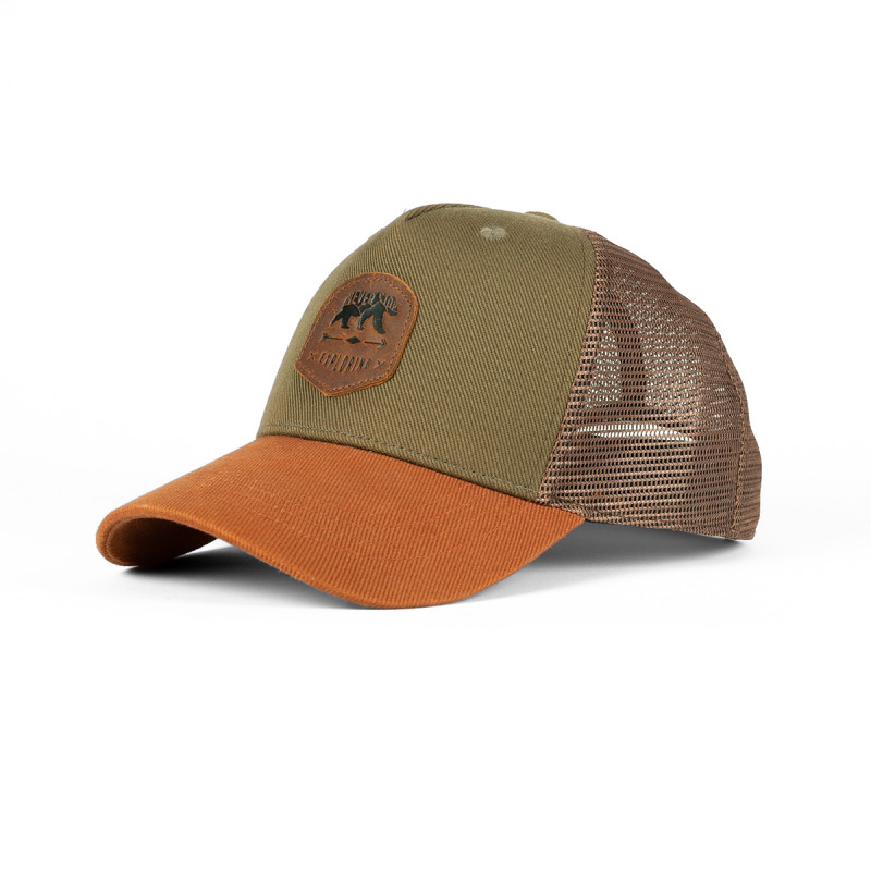 [CS-EXP-K] ALASKAN MAKER - Casquette Trucker EXPLORING Kaki